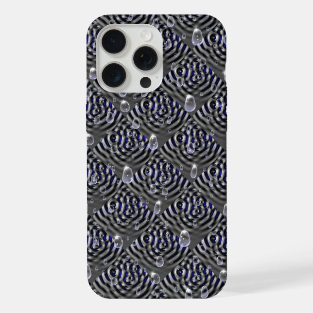 Seile auf blaugrauem Metal iPhone Hülle (Rückseite)