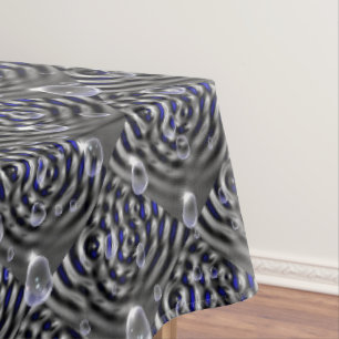 Seile auf blaugrauem Metal Tischdecke