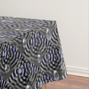 Seile auf blaugrauem Metal Tischdecke