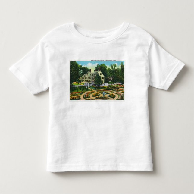 Seile Erinnerungs und botanische Garten-Ansicht # Kleinkind T-shirt (Vorderseite)