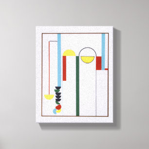 Seilrolle Abstrakter Weißer Hintergrund Leinwanddr Leinwanddruck
