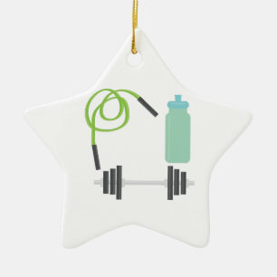 Seilspringen Keramikornament