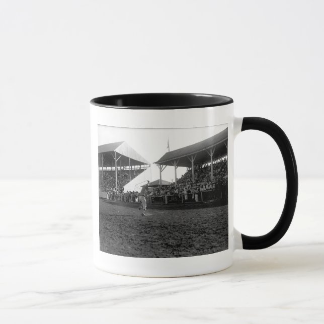 Seiltricks bei einem Rodeo Tasse (Rechts)
