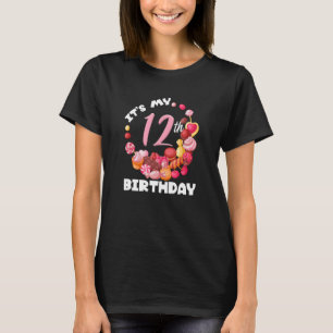 Sein 12. Geburtstag Candyland Candyland Geburtstag T-Shirt