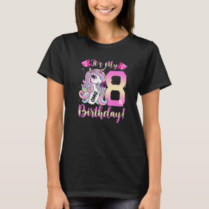 Sein 8. Geburtstag Einhorn 8 Jahre alt Geschenkkid T-Shirt