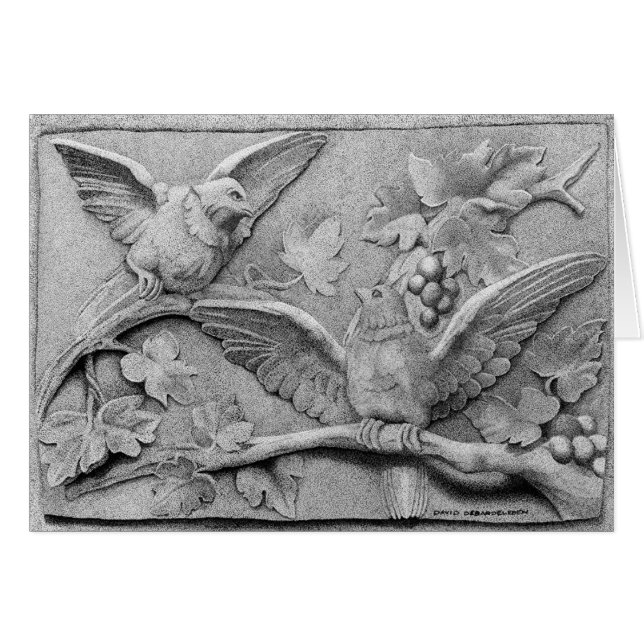 Sein Auge ist auf dem Spatzen (Vorderseite (Horizontal))