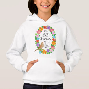 Sein Auge ist auf der Hoodie der Sparrow Girls