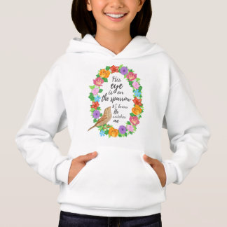 Sein Auge ist auf der Hoodie der Sparrow Girls