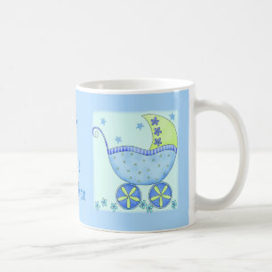 Sein Baby "ein Jungen-" Namen-personalisiertes Tasse