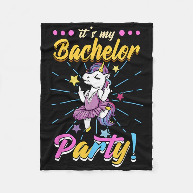 Sein Bachelor Party Ground 1 Fleecedecke (Vorderseite)