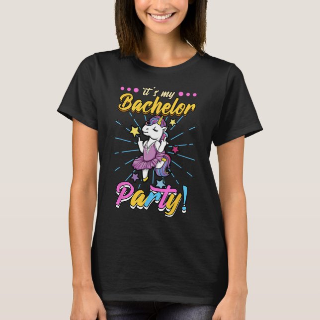 Sein Bachelor Party Ground 1 T-Shirt (Vorderseite)