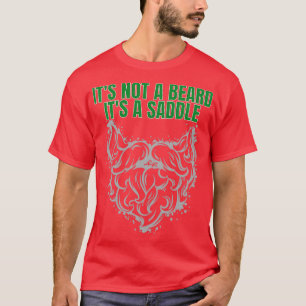 Sein Bestes Design ist kein Bart, sondern ein Satt T-Shirt