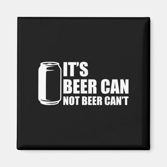 Sein Bier kann nicht kant sein Magnet (Vorne)