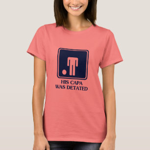 Sein Capa war Detated T-Shirt