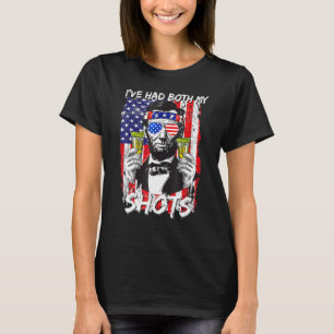 Sein Cooles Ich hatte beide meine Shots uns Flag T T-Shirt