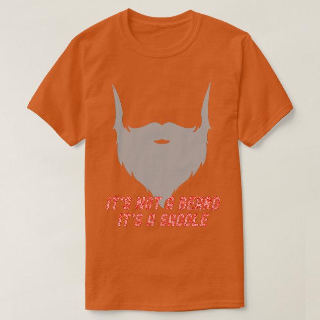 Sein Design ist kein Bart, sondern ein echter Alt  T-Shirt (Design vorne)