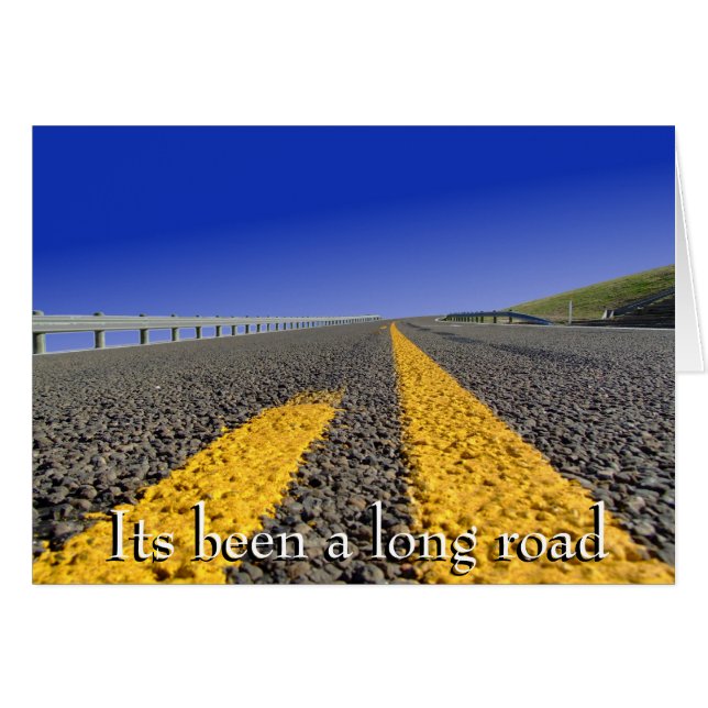 Sein ein weiter Weg gewesen (Vorderseite (Horizontal))