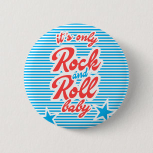Sein einziger Rock and Roll Baby blauen Sterne, St Button