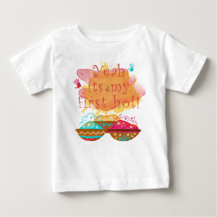 SEIN ERSTER HOLI BABY BODYSUIT BABY T-SHIRT