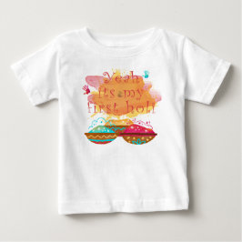 SEIN ERSTER HOLI BABY BODYSUIT T-SHIRT