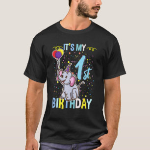 Sein erstes Elefantentier zum Geburtstag T-Shirt