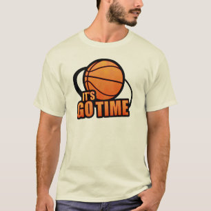 Sein gehen Zeit-Basketball-Shirt T-Shirt