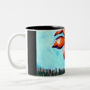 Sein Geist Zweifarbige Tasse