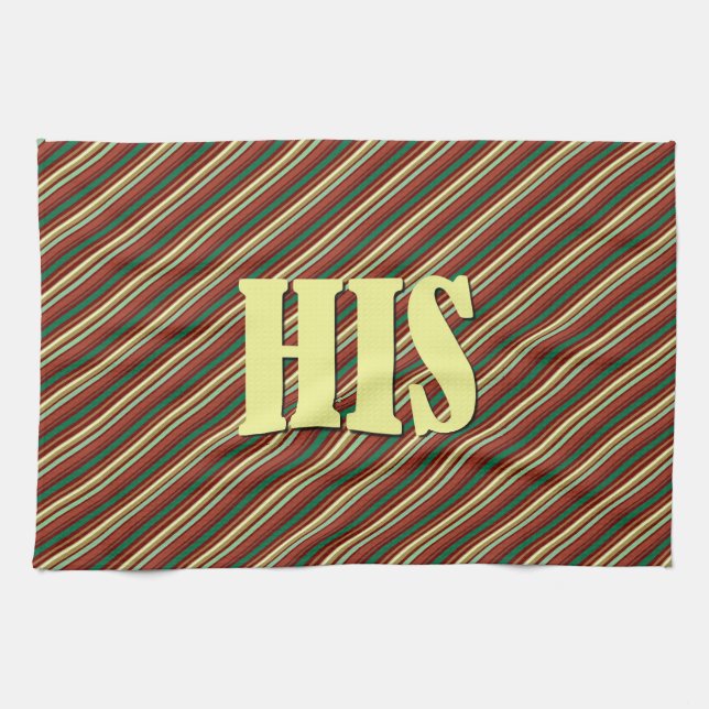 SEIN GESCHIRRTUCH (Horizontal)