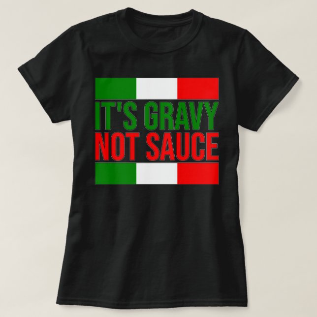 SEIN GRAVY SAUCY NICHT LANGE T-Shirt (Design vorne)