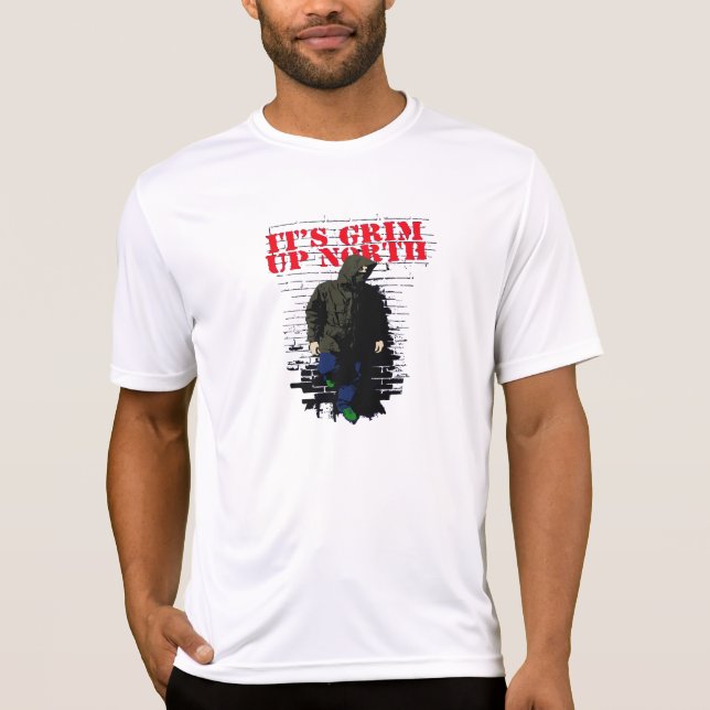 Sein grimmiger hoher NordT - Shirt (Vorderseite)