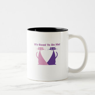 Sein gutes, ich zu sein zweifarbige tasse