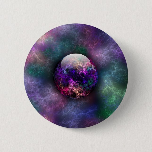 Sein heller Material-Knopf Button (Vorderseite)