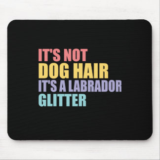 Sein Hund schädigt seinen Glitzer als Labrador Mousepad