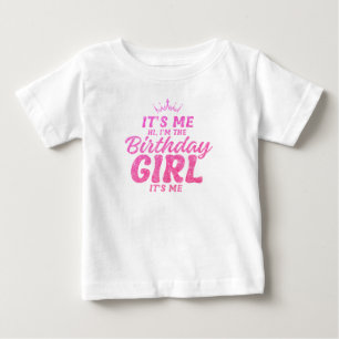 Sein Ich Hallo im Geburtstagsmädchen sein Ich Gebu Baby T-shirt