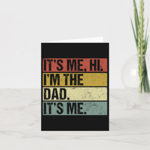 Sein Ich Hallo im Vater sein Ich Vater Tag lustig  Karte