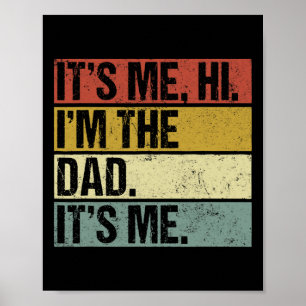 Sein Ich Hallo im Vater sein Ich Vater Tag lustig Poster