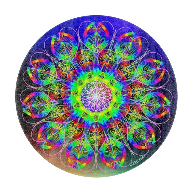 Sein ist genug schneidebrett (Vorderseite)