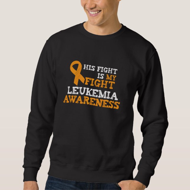 Sein Kampf gegen die Orangenbläschen Sweatshirt (Vorderseite)
