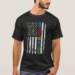 Sein Kampf ist mein Kampf amerikanischer Fahne Rät T-Shirt