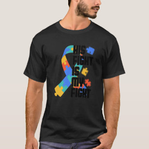 Sein Kampf ist mein Kampf Autismus Puzzle Autistic T-Shirt