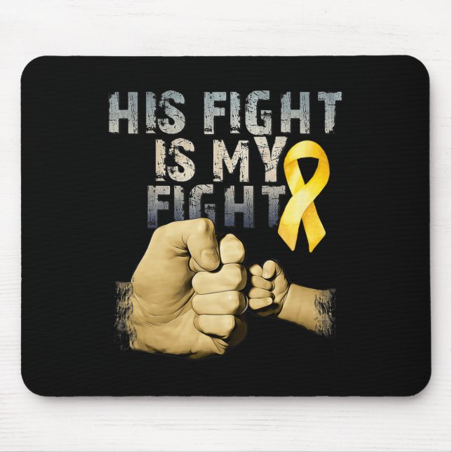 Sein Kampf ist mein Kampf - Bewusstsein für Kinder Mousepad (Vorne)