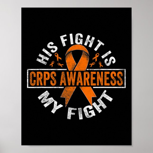 Sein Kampf ist mein Kampf CRPS Awareness Poster (Vorne)