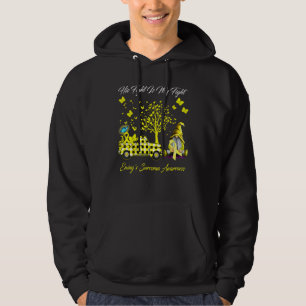 Sein Kampf ist mein Kampf Ewings Sarcoma Awaren Hoodie
