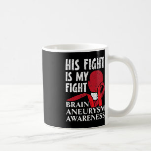 Sein Kampf ist mein Kampf gegen Aneurysma Kaffeetasse