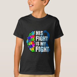 Sein Kampf ist mein Kampf gegen Autismus Bewusstse T-Shirt