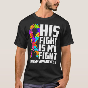 Sein Kampf ist mein Kampf gegen Autismus Sensibili T-Shirt