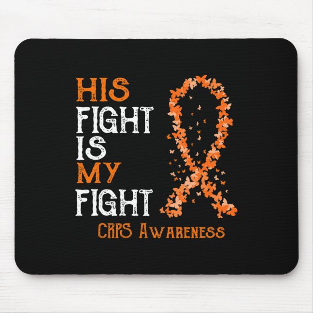 Sein Kampf ist mein Kampf gegen Crps Bewusstsein 1 Mousepad (Vorne)