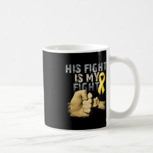 Sein Kampf ist mein Kampf gegen das Krebsbewusstse Kaffeetasse