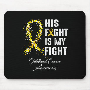Sein Kampf ist mein Kampf gegen den goldenen Krebs Mousepad