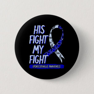Sein Kampf ist mein Kampf gegen den Hydrocephalus Button